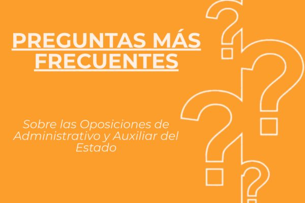Oposiciones de Administrativo y Auxiliar del Estado